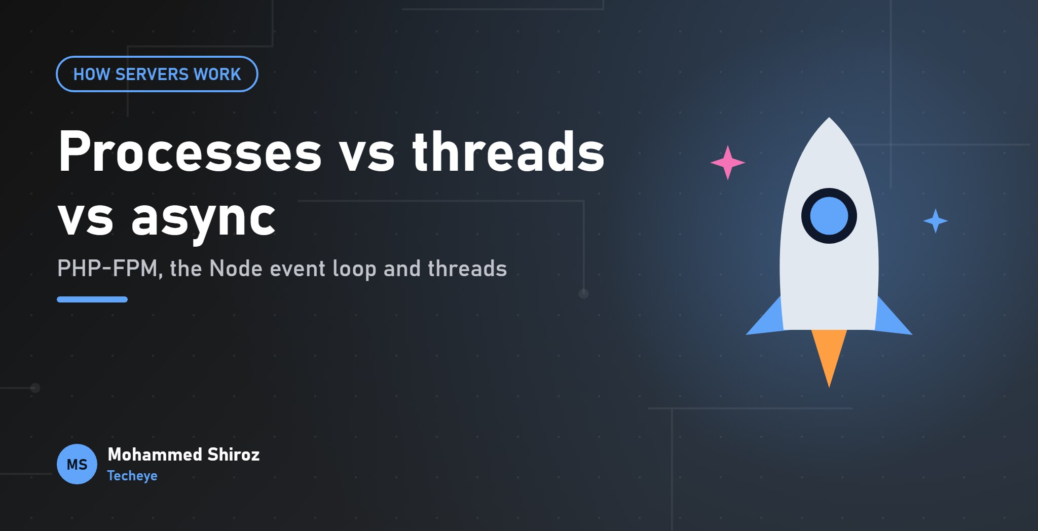 Processes vs Threads vs Async: How Servers Handle Many Users at Once