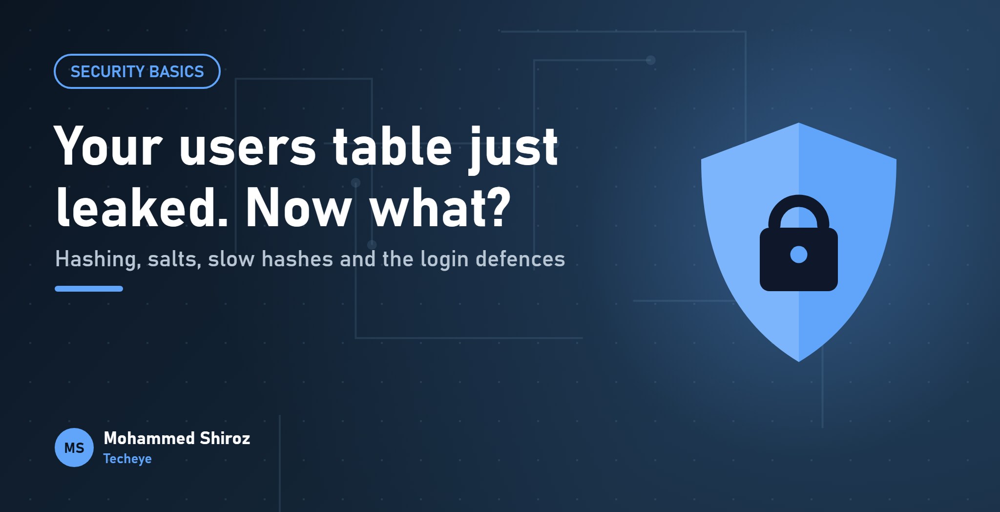 How Passwords Should Be Stored (and How Breaches Really Happen)