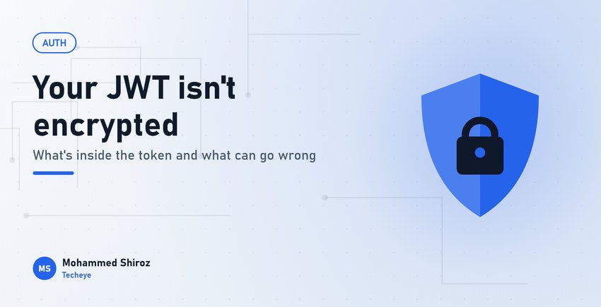 JWT Explained: What's Inside the Token and What Can Go Wrong