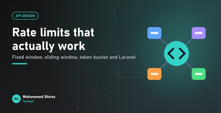 Rate Limiting Your API: The Algorithms and a Laravel Example
