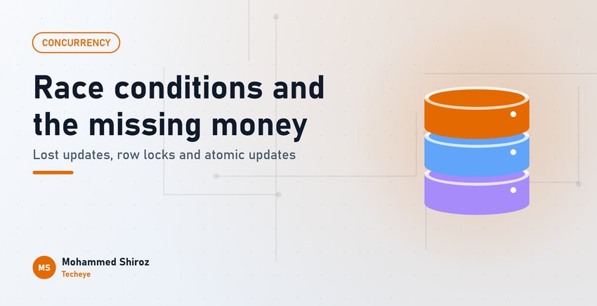 Race Conditions Explained With a Bank Account: Where the Missing Money Went