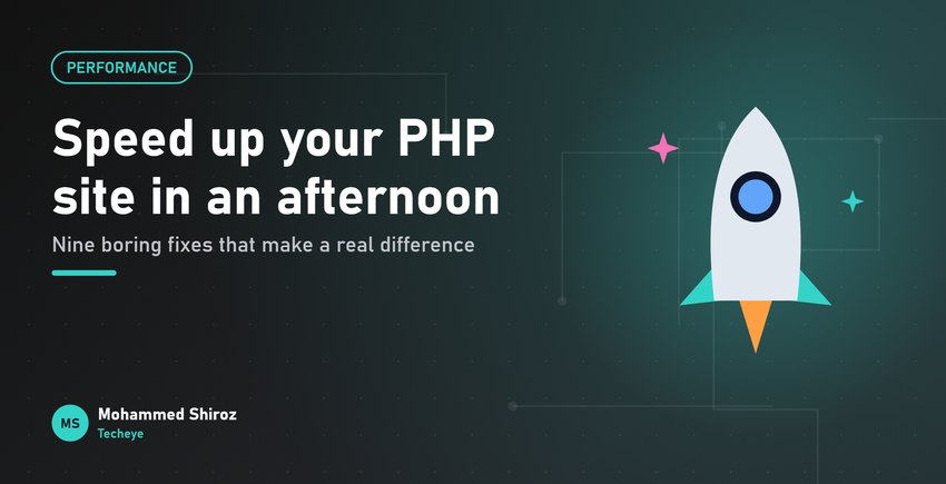 9 Performance Quick Wins for PHP Sites That Take Minutes, Not Rewrites
