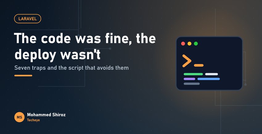 Laravel Deployment Mistakes That Break Production, and How to Avoid Them