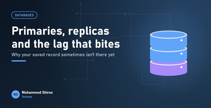 Database Replication Explained: Primaries, Replicas and the Lag That Bites