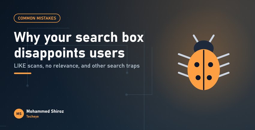 Seven Mistakes When Building Search Features (and What to Do Instead)